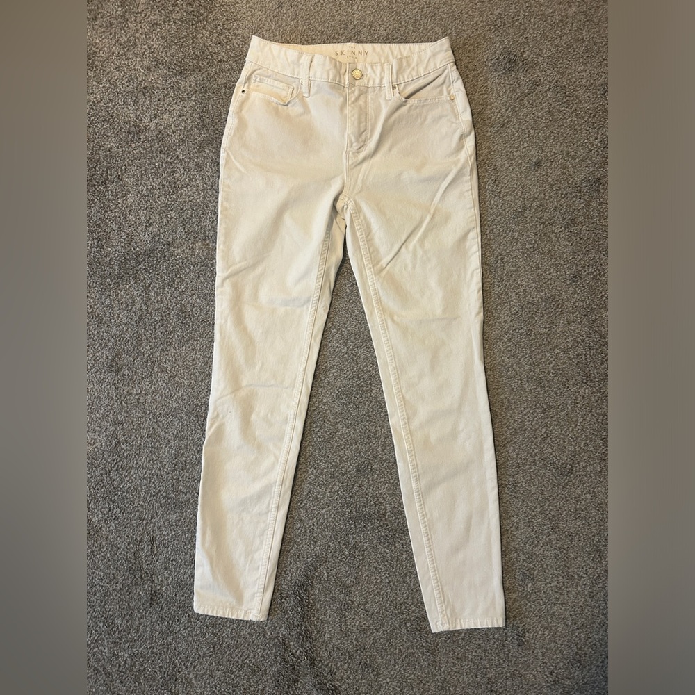 WHBM The Skinny Ankle in White Size 0
